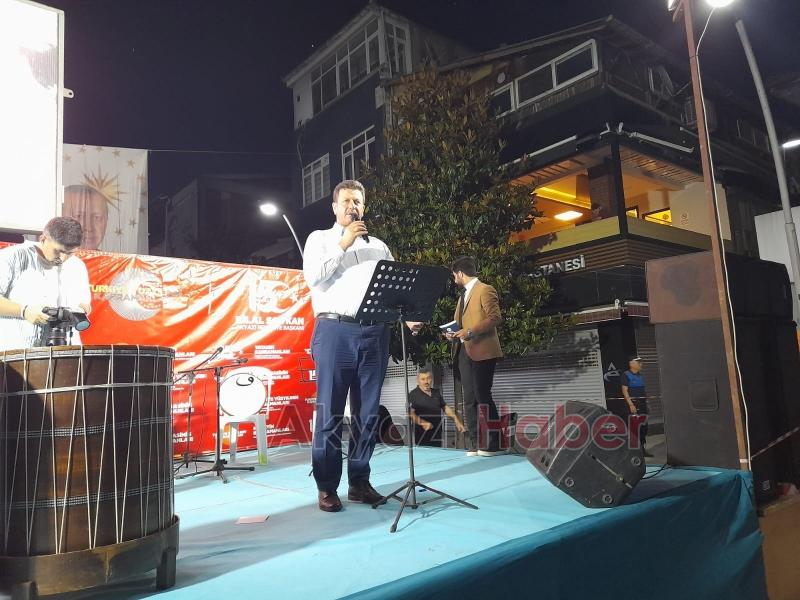 Akyazıda Demokrasi ve Milli Birlik Günü etkinliği