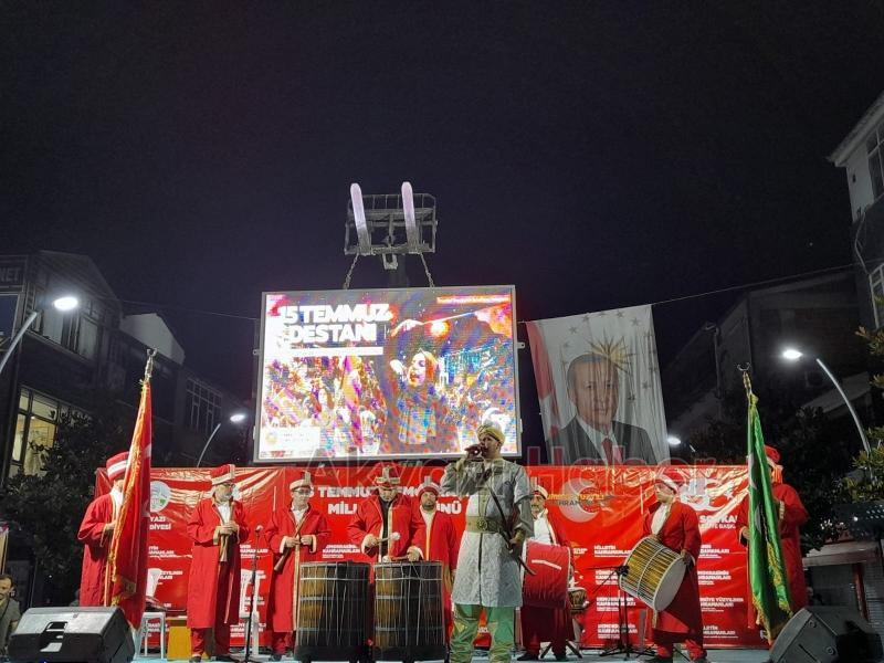 Akyazıda Demokrasi ve Milli Birlik Günü etkinliği