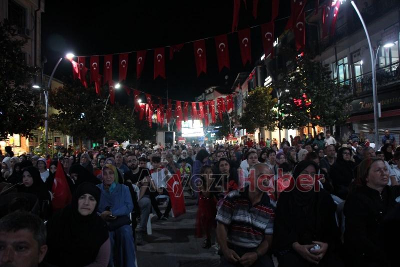 Akyazıda Demokrasi ve Milli Birlik Günü etkinliği