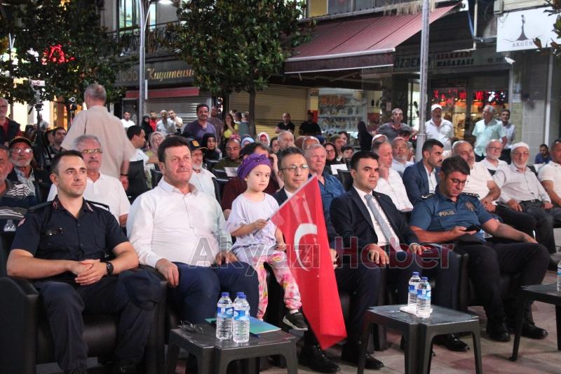 Akyazıda Demokrasi ve Milli Birlik Günü etkinliği