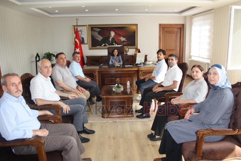 Karapürçek Kaymakamı veda etti