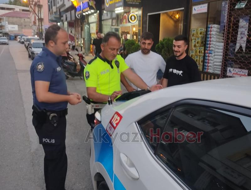 Akyazıda ters uygulaması