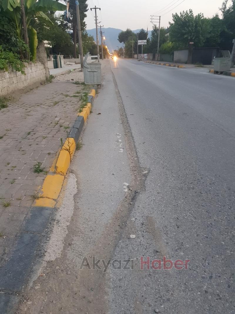 İnternet altyapısı için açılan çukurlar tehlike oluşturuyor