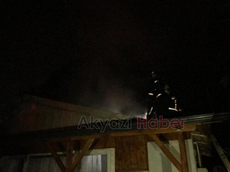 Seyfeler Mahallesinde yangın