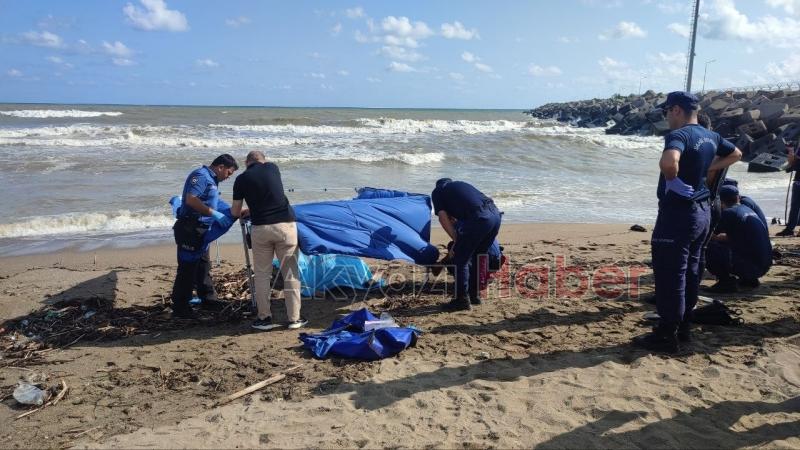Karasuda sahile ceset vurdu