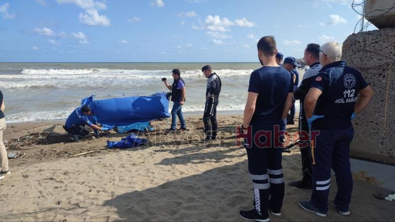 Karasuda sahile ceset vurdu