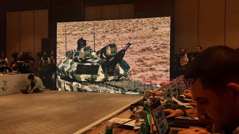 Mobil Hava Savunma Sistemi BURÇ tanıtıldı