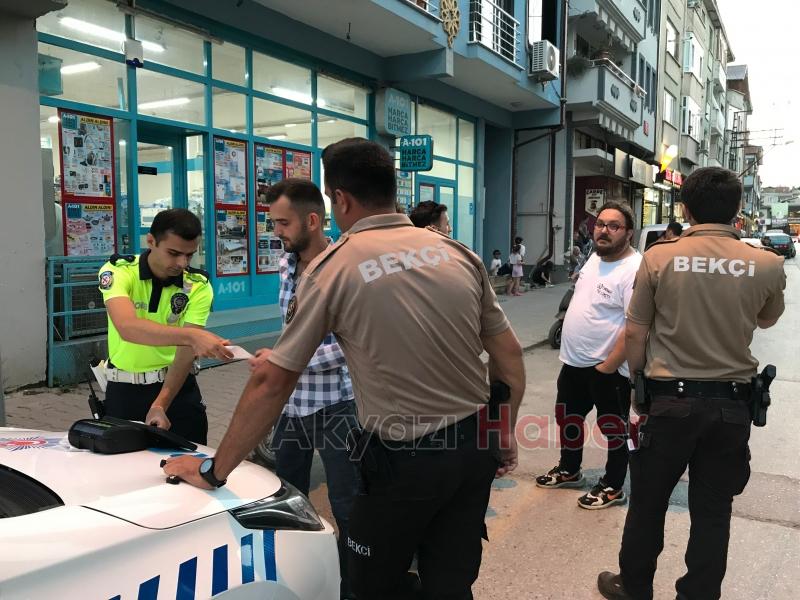 Ters yönden giren araç sürücülerine ceza yağdı