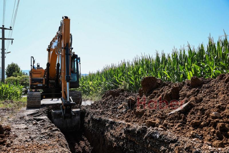 Büyükşehirden Hastane Mahallesi’ne yeni kanalizasyon hattı