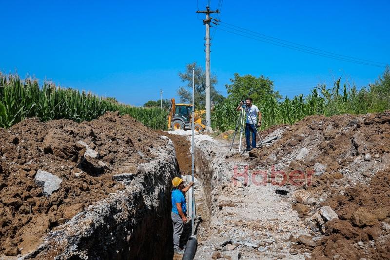Büyükşehirden Hastane Mahallesi’ne yeni kanalizasyon hattı
