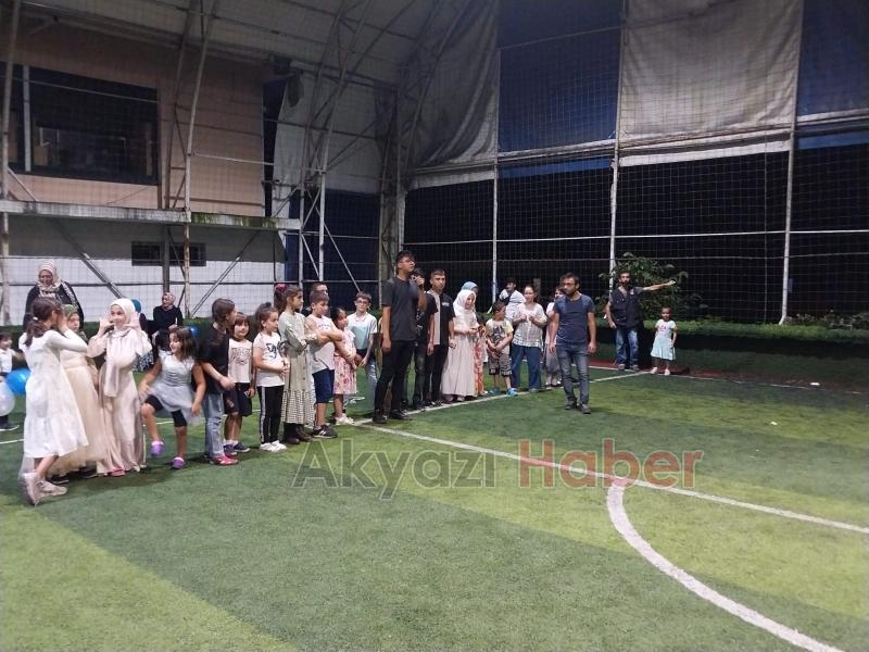 Kuran Kursu öğrencileri için şenlik