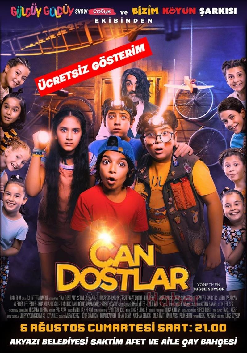 Ücretsiz Saktim açık hava sinemasını kaçırmayın