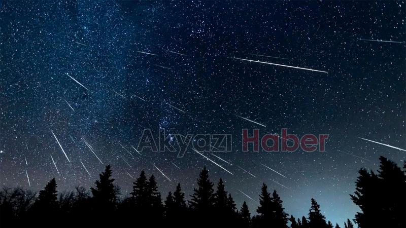 Meteor yağmuru Akyazı'dan da görülecek