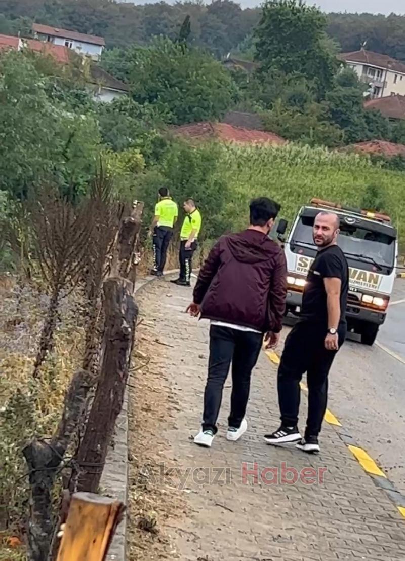 Korucuk yolunda kaza: 3 yaralı