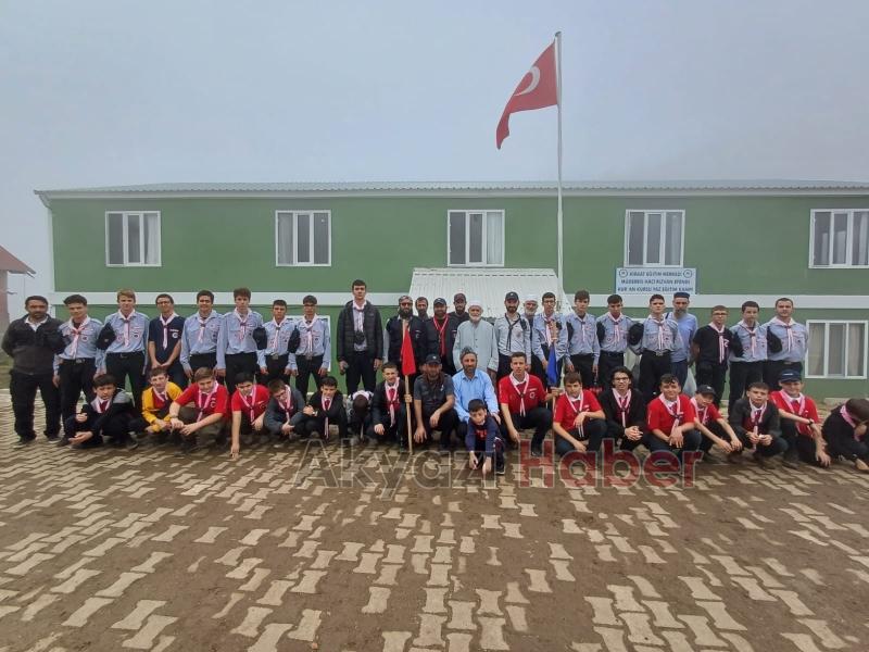 Keremali'de kamp yaptılar