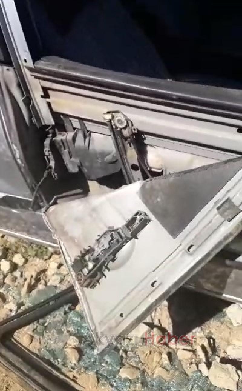 Akyazı'dan Trabzon'a gitti aracı bu hale geldi