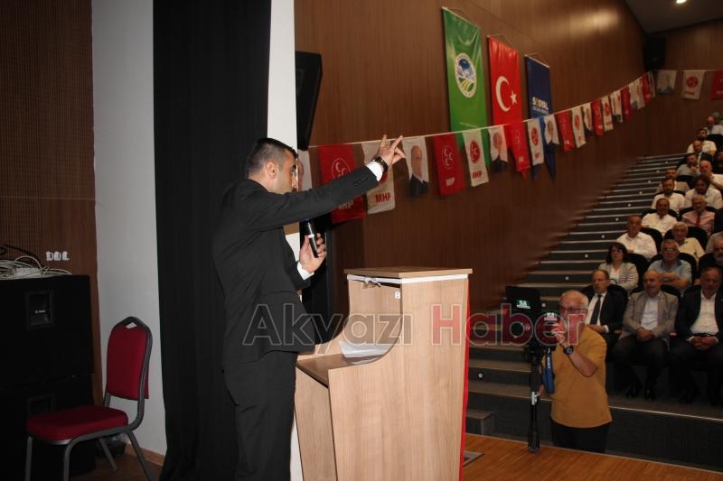 MHP Akyazı ilçe Başkanı yeniden Soyhan Sofuoğlu oldu