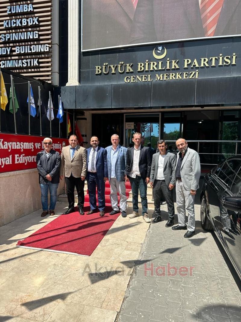 Sakarya Vakfıkebir Derneği BBP Liderini Ziyaret Etti