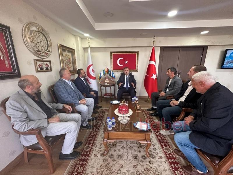 Sakarya Vakfıkebir Derneği BBP Liderini Ziyaret Etti