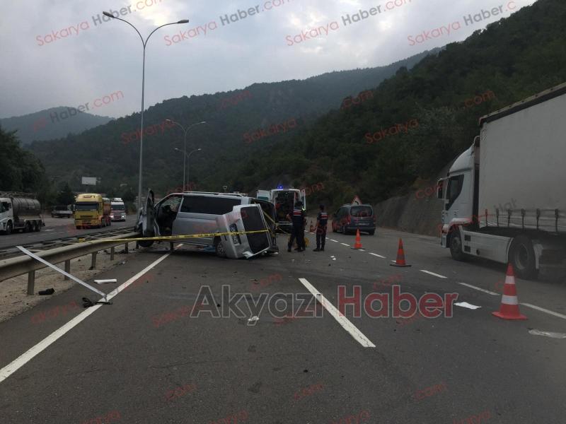 Düğün dönüşü kana bulandı:1 ölü, 14 yaralı