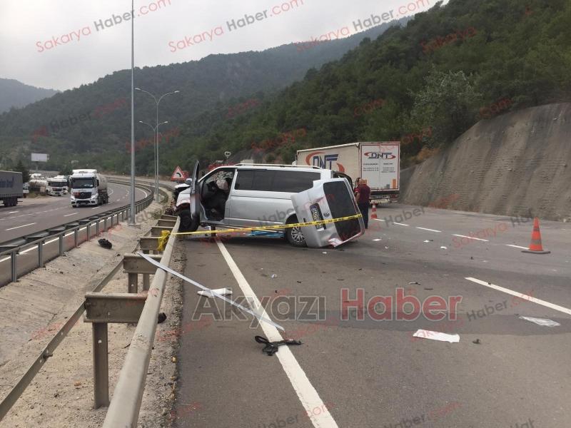 Düğün dönüşü kana bulandı:1 ölü, 14 yaralı