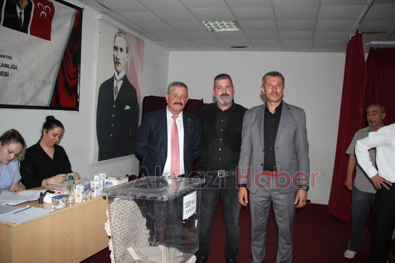 MHP Karapürçek İlçe Başkanlığına Mustafa Hıraç seçildi