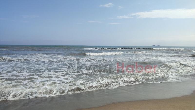 Denize girişler bugünde yasak