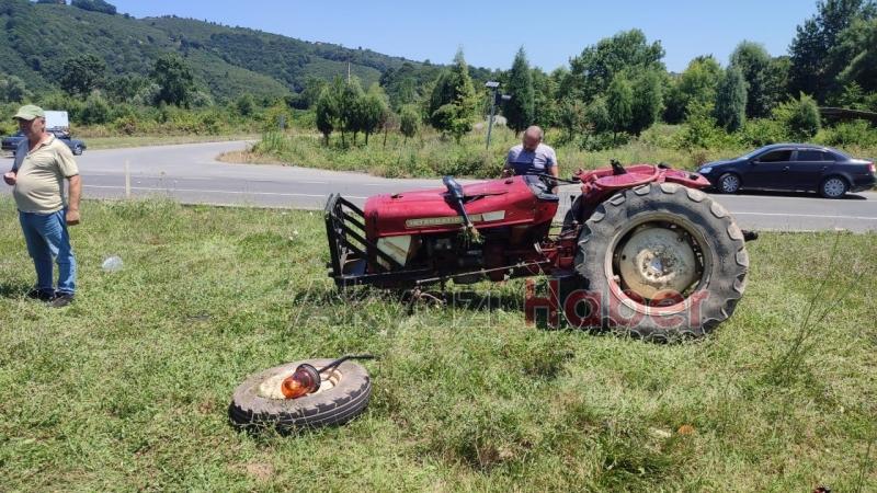 Traktör sürücüsü hayatını kaybetti