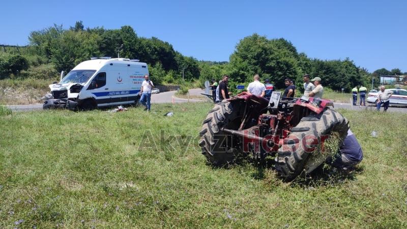 Traktör sürücüsü hayatını kaybetti