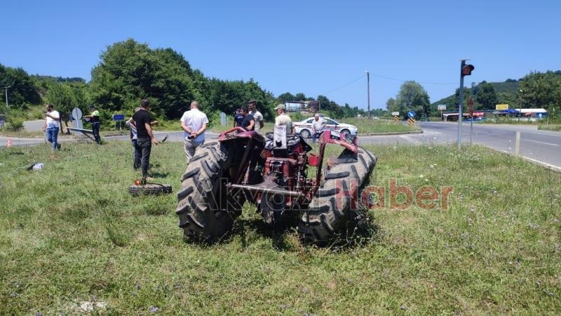 Traktör sürücüsü hayatını kaybetti
