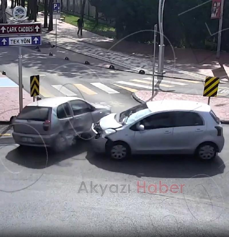 Sakarya'daki kazalar böyle görüntülendi