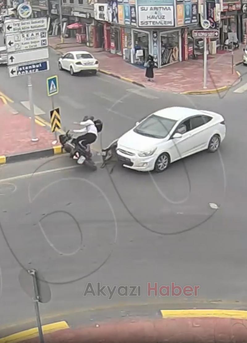 Sakarya'daki kazalar böyle görüntülendi