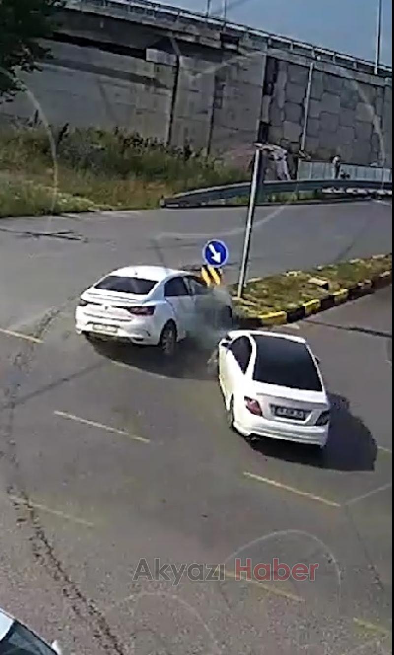 Sakarya'daki kazalar böyle görüntülendi