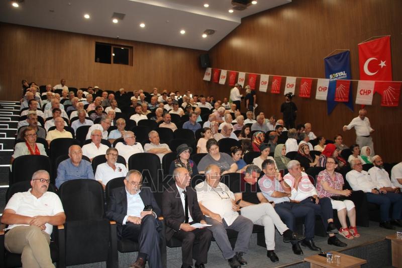 CHP Akyazı İlçe Başkanı Mustafa Sağır tekrar seçildi