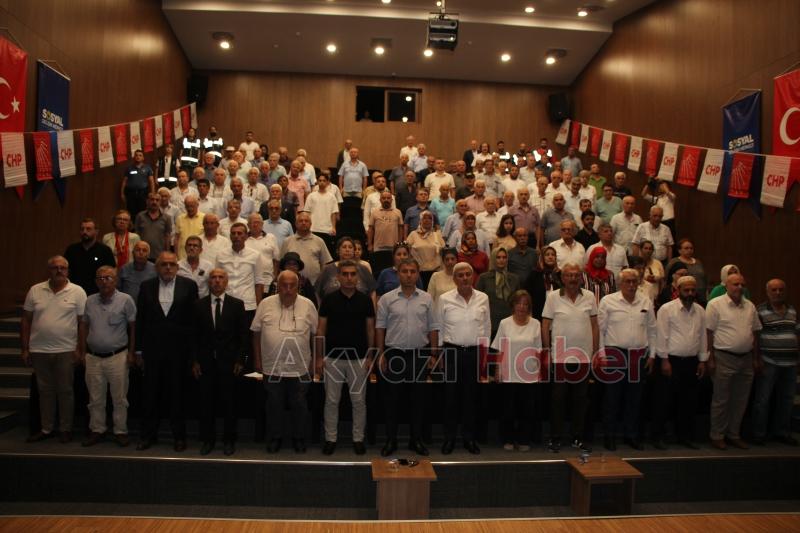 CHP Akyazı İlçe Başkanı Mustafa Sağır tekrar seçildi