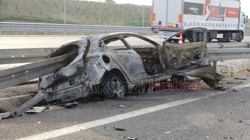 Korkunç kaza: 2 kişi yanarak hayatını kaybetti