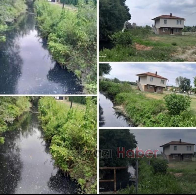 Kokudan duramayan vatandaşlar kanalı toprakla dolduracak