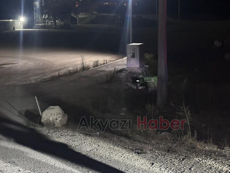 Akyazı'da pat pat kazası 2 yaralı