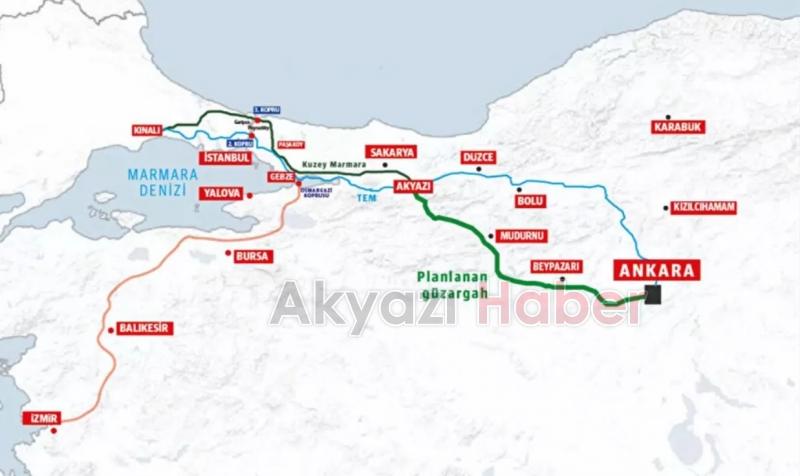 İstanbul'dan Ankara'ya ikinci otoyol geliyor