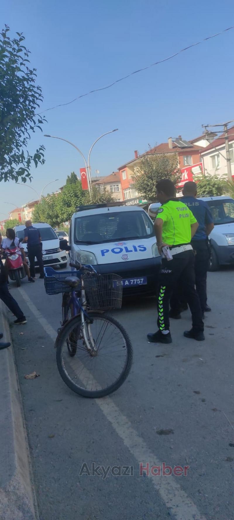 Caddede gerginlik polis müdahale etti