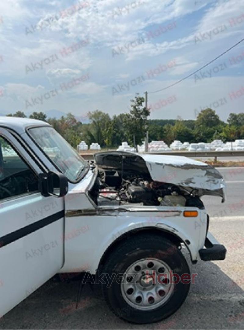 D140 Bakakköy Kavşağı'nda Kaza