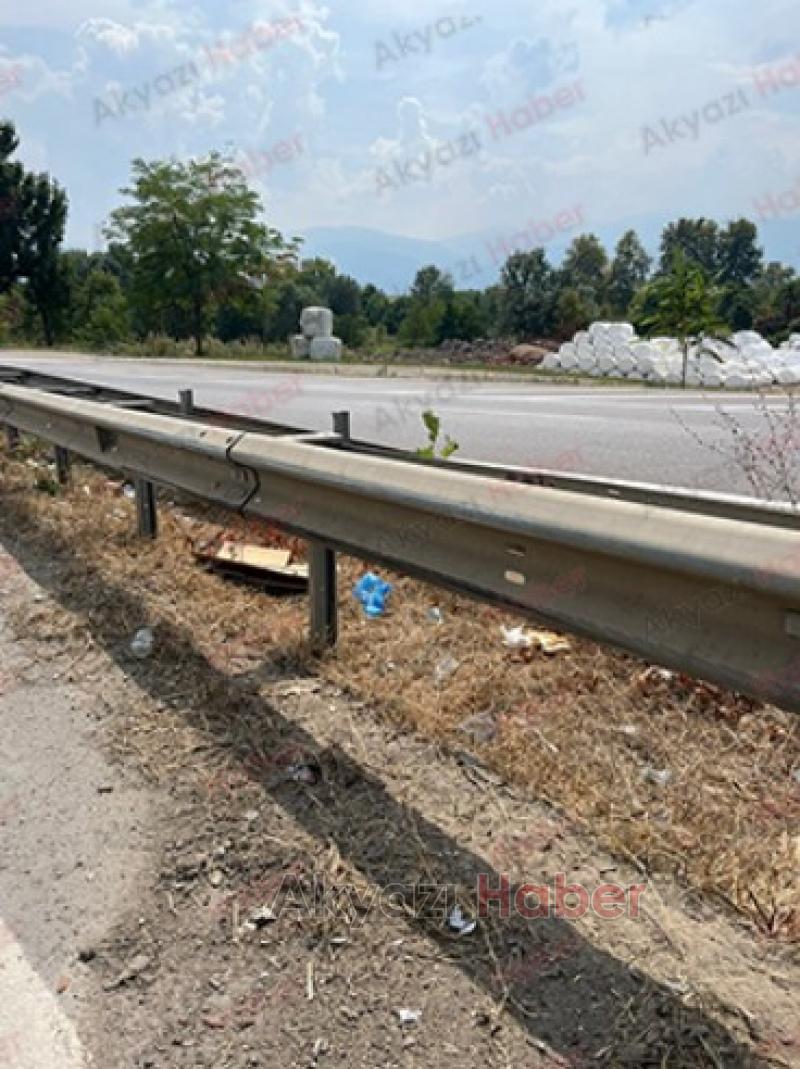 D140 Bakakköy Kavşağı'nda Kaza