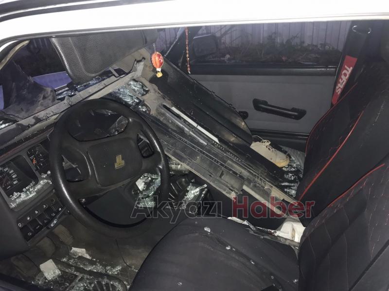 Akyazı'da kaza: 1 kişi yaralandı