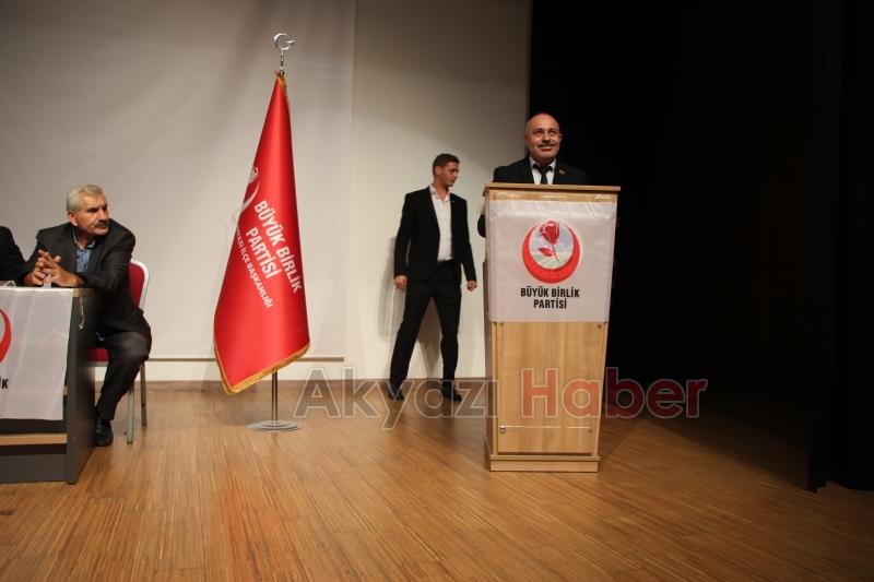 BBP Akyazı İlçe Başkanlığına Naim Yolcu tekrar seçildi