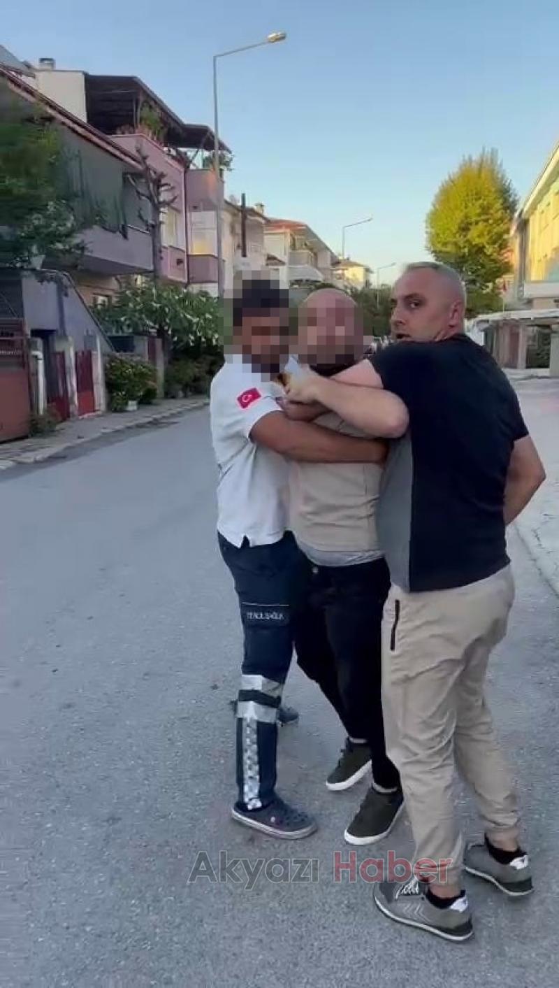 Sağlık çalışanıyım dedi, basın mensuplarını ölümle tehdit etti