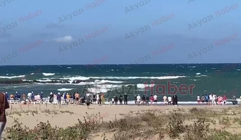 Karasu'da boğulma ihbarı ekipleri alarma geçirdi