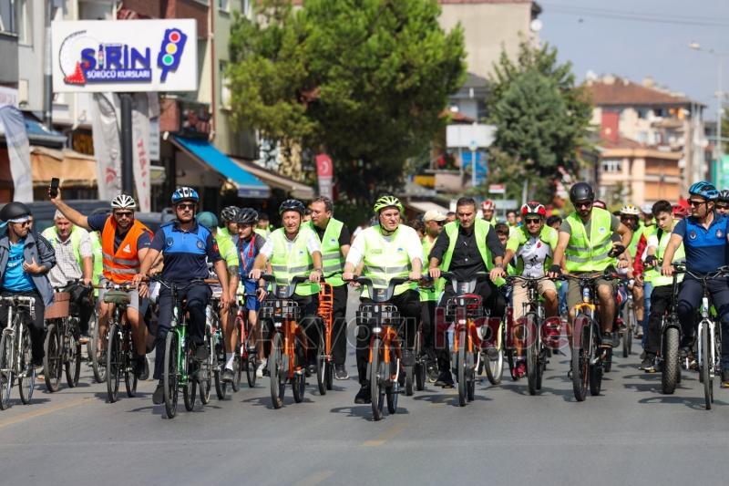 Hareketlilik haftasında bisiklet etkinliği