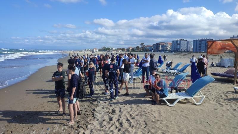 Karadenizde kaybolan çocuğu arama çalışmaları devam ediyor