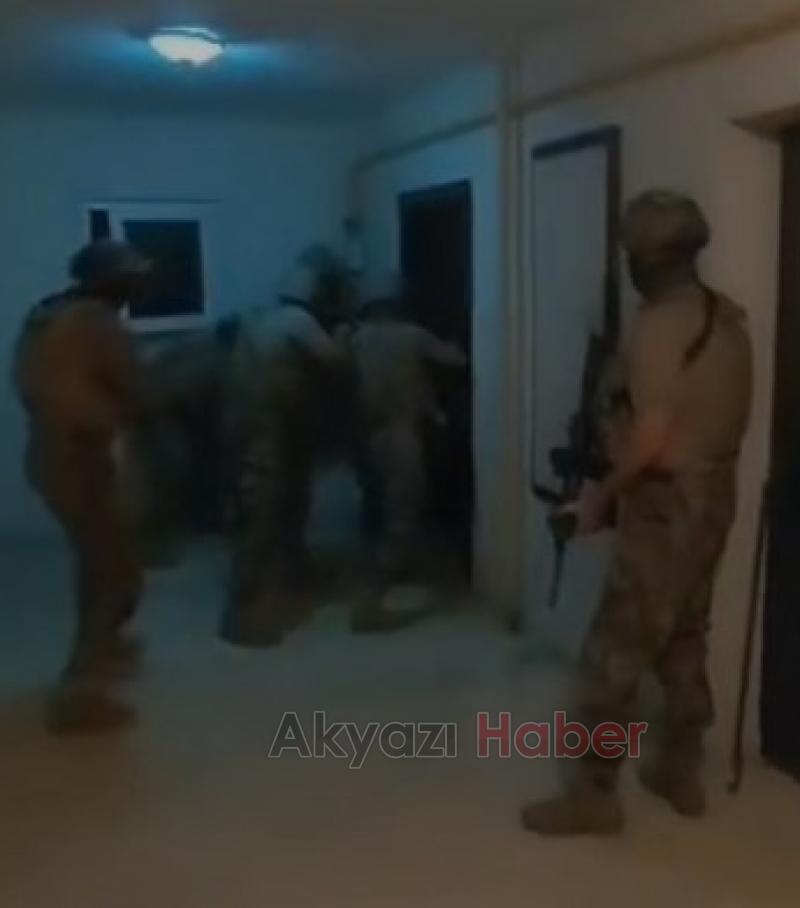 Emniyet o operasyonların görüntülerini paylaştı