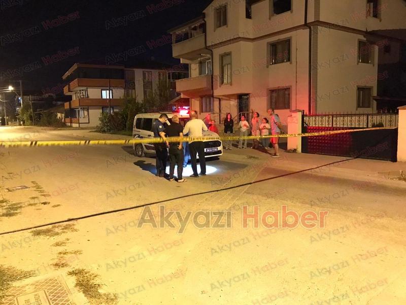 Evinin önünde vuruldu